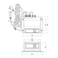 Контроллер Thermo Alliance TA71 для управления 3D/4D клапаном, насосом ЦО(28908) - изображение 2