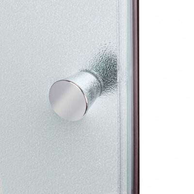 Lidz 4мм скляні двері матові  Frost TANI SB90x90.LOW.FR - зображення 2