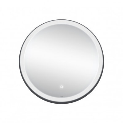Зеркало Qtap Robin R600 Black с LED-подсветкой и антизапотеванием QT13786501B - зображення 4