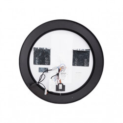 Зеркало Qtap Robin R600 Black с LED-подсветкой и антизапотеванием QT13786501B - зображення 6