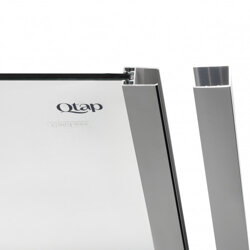 Душевая перегородка Qtap Walk-In Glide CRM2012.C8 120х190 см, стекло Clear 8 мм, покрытие CalcLess - зображення 14