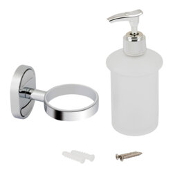 Дозатор для жидкого мыла Lidz (CRM)-114.02.02(15585) - изображение 3